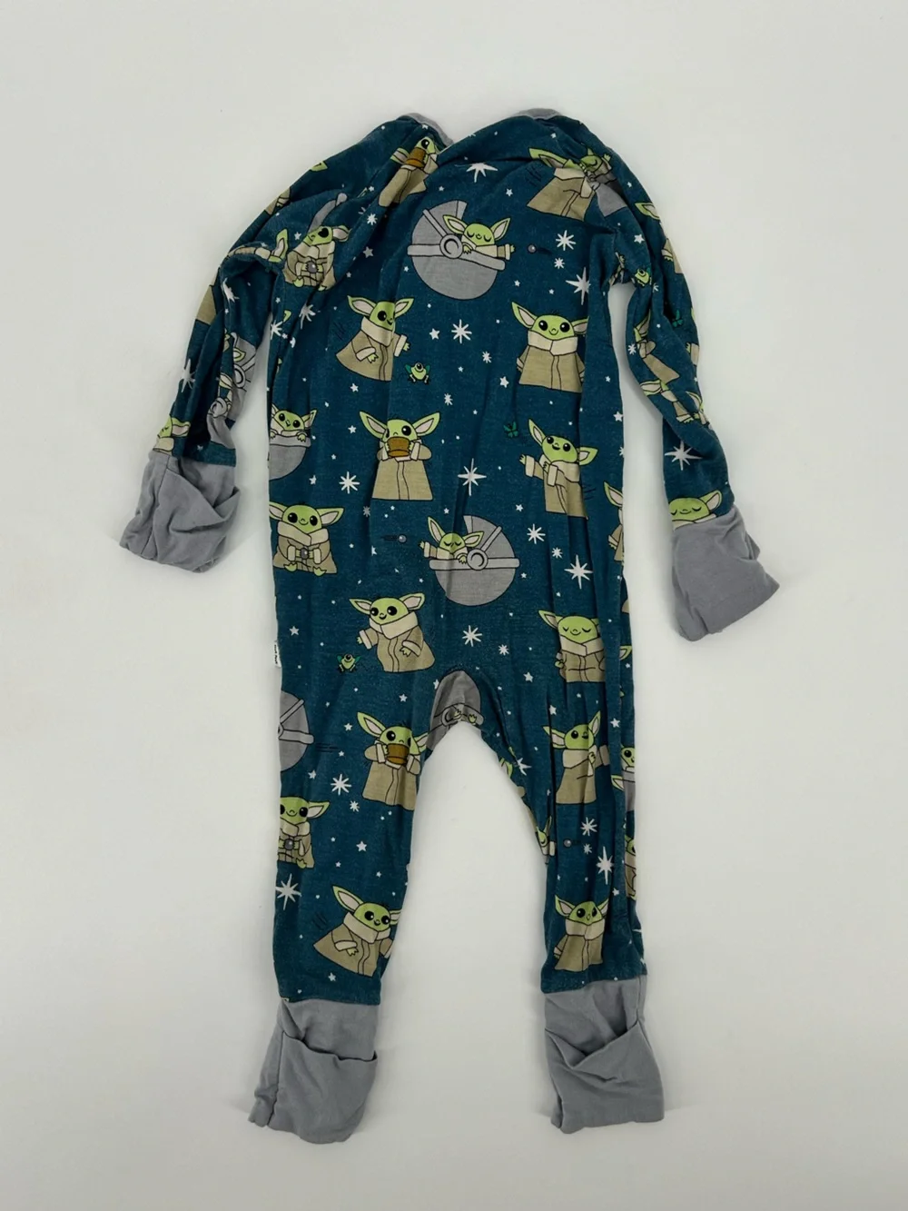 Little Sleepies Star Wars Grogu zippy size 0-3